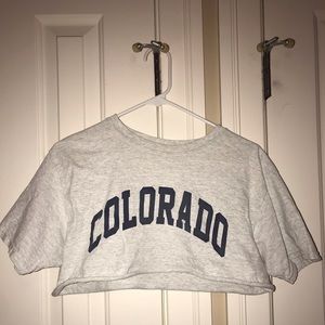 Cropped Brandy Melville “Colorado” T